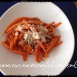 Spaghetti di carote al ragù
